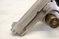 Beretta MODEL 1934 semi-automatic pistol  .380 ACP 9mm Corto  NICKEL EXAMPLE  1939-XVII  C&R ELIGIBLE  Img-5
