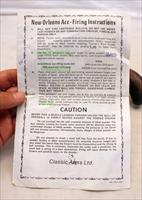 CMC New Orleans Ace 44cal Black-Powder Boot Pistol Single-Shot Percussion