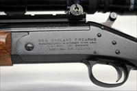 New England Firearms NEF HANDI RIFLE SB2 single shot rifle  .243 Winchester  Tasco Scope Img-5