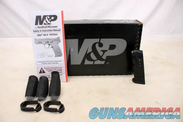 Smith & Wesson M&P 2.0 semi-automatic pistol APEX TRIGGER 9mm Box & Extras Img-17