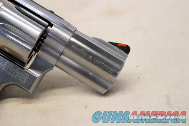 Smith & Wesson 686-6 SNUB NOSE 2.5" Revolver STAINLESS STEEL Box Manual Keys 164231