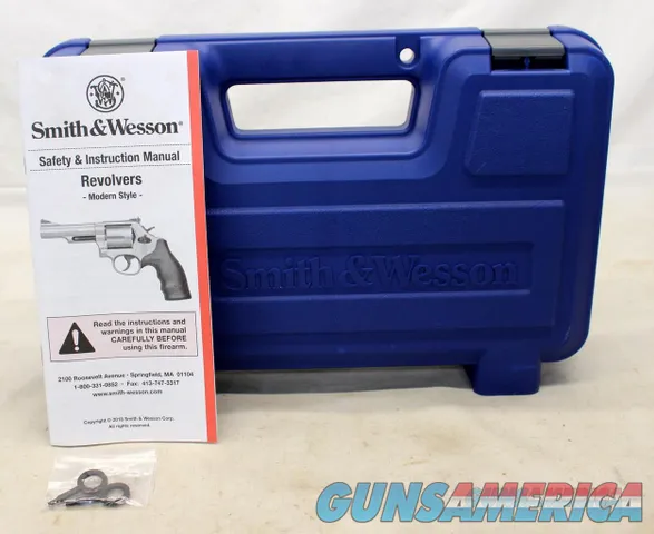 Smith & Wesson 686-6 SNUB NOSE 2.5" Revolver STAINLESS STEEL Box Manual Keys 164231
