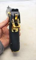 IMI Desert Eagle GOLD & BLACK .50AE caliber semi-automatic pistol SCARCE