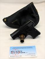 1968 FN Browning BABY BROWNING semi-automatic pistol  .25 ACP  Browning Zipper Pouch Img-1