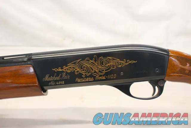 Remington 1100 MATCHED PAIR #4592 semi-auto shotgun set  410Ga 28Ga  EXC Img-18