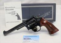 Smith & Wesson K-38 MASTERPIECE Model 14 No Dash revolver  .38SPL  6 Bbl  Box & Manual Img-1