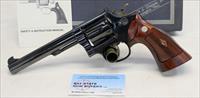 Smith & Wesson K-38 MASTERPIECE Model 14 No Dash revolver  .38SPL  6 Bbl  Box & Manual Img-2