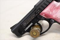 Taurus Model PT-22 semi-automatic pistol  TIP OUT BARREL  Pink MOP Grips  Box & Manual Img-3