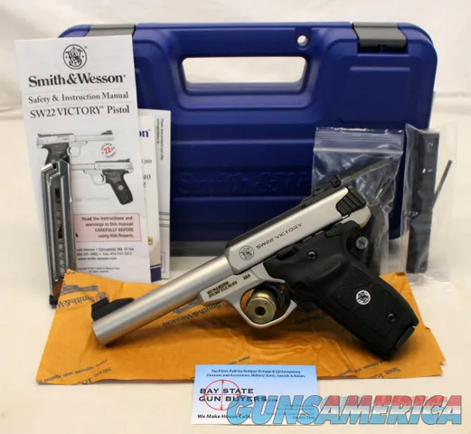 Smith & Wesson SW22 semi-auto TARGET Pistol .22LR UNFIRED Img-1