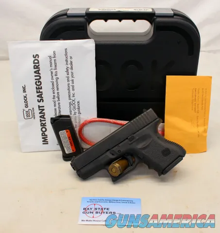 Glock 26 semi-auto pistol ~ 9mm ~ Box Manual Mags ~ UNFIRED