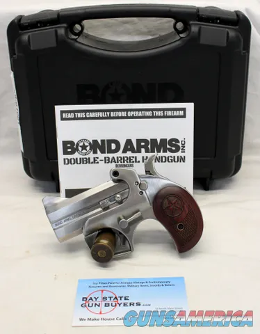 Bond Arms MASS DEFENDER Derringer ~ .45LC .410GA ~ LIKE NEW IN BOX ~ Mass Compliant Pistol