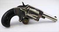 Iver Johnson DEFENDER 89 5-shot revolver  .32 Rimfire Caliber  Nickel Finish Img-5