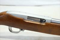 1992 Ruger 1022 semi-automatic rifle  .22LR  STAINLESS STEEL  Original Box w Factory Scope Mount Img-3