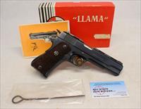 Llama Model VIII-IX-A 1911 Full Size Semi-automatic Pistol  BOX & MANUAL  Excellent Condition Img-1