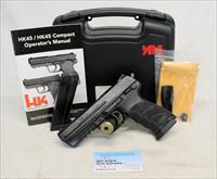 Heckler & Koch 45 semi-automatic full size pistol  .45ACP  Excellent Pre-owned Condition Img-1
