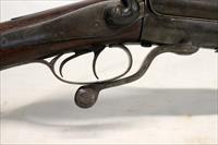 Antique JAMES ALLEN Underlever SxS Shotgun  12GA.  Birmingham, England Img-19
