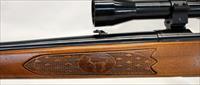 Mossberg MODEL 800A bolt action rifle  .308 Win  Decorative Checkering  Rifle Scope Img-7