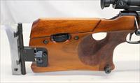 Carl WALTHER KK UIT Bolt Action Competition Rifle  .22LR  MADE IN GERMANY  Thumbhole Stock  Adjustable Buttplate Img-2