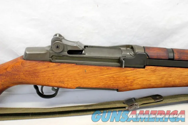 1943 SPRINGFIELD ARMORY CMP M1 Garand Rifle 30 cal w CASE, Manual & Extras Img-4