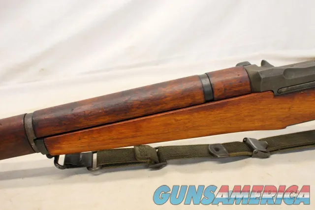 1943 SPRINGFIELD ARMORY CMP M1 Garand Rifle 30 cal w CASE, Manual & Extras Img-10