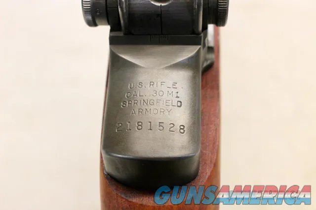 1943 SPRINGFIELD ARMORY CMP M1 Garand Rifle 30 cal w CASE, Manual & Extras Img-17