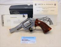 Smith & Wesson Model 66-1 Double Action Revolver  .357 Magnum  4 Barrel  Stainless Steel  BOX and MANUAL Img-1