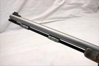 Thompson Center OMEGA In Line Blackpowder Rifle  .50 Cal  Stainless Barrel  Synthetic Camo Stock Img-12