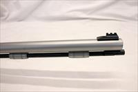 Thompson Center OMEGA In Line Blackpowder Rifle  .50 Cal  Stainless Barrel  Synthetic Camo Stock Img-14