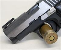 Sig Sauer P238 EQUINOX semi-automatic pistol ~ .380ACP ~ CONCEAL CARRY ~ Box & IWB Holster