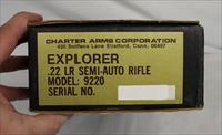 Charter Arms AR-7 EXPLORER semi-automatic SURVIVAL RIFLE ~ .22LR ~ Box & Manual