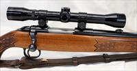Mossberg MODEL 800A bolt action rifle  .308 Win  Decorative Checkering  Rifle Scope Img-13