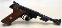 High Standard MODEL 102  SUPERMATIC TROPHY semi-automatic target pistol  .22LR  6.75 Barrel  BARREL WEIGHTS & MUZZLE BRAKE Img-5