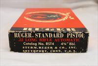 Ruger STANDARD semi-automatic pistol  .22LR  BOX & MANUAL  1972 Mfg.  Img-19