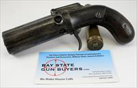 Allen & Wheelock PEPPERBOX revolver  .32 cal  6-shot Pistol  Img-1
