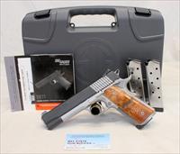 Sig Sauer 1911 STX semi-automatic pistol  .45 ACP  Case, Manual & 3 8rd Magazines  MASS COMPLIANT EXAMPLE Img-1