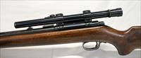 Winchester Model 72A tube-fed bolt action rifle  .22 S, L, LR  Weaver B4 Scope Img-3