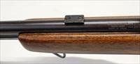 Winchester Model 72A tube-fed bolt action rifle  .22 S, L, LR  Weaver B4 Scope Img-6