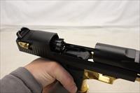 IMI Desert Eagle GOLD & BLACK .50AE caliber semi-automatic pistol SCARCE