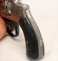 Smith & Wesson SAFETY HAMMERLESS revolver  .32 s&w  LEMON SQUEEZER / NEW DEPARTURE  Nickel  Img-9