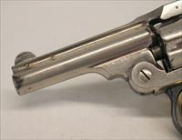 Smith & Wesson SAFETY HAMMERLESS revolver  .32 s&w  LEMON SQUEEZER / NEW DEPARTURE  Nickel  Img-14