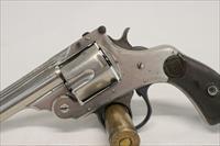 Harrington & Richardson TOP BREAK Revolver 2nd Model, 3rd Variation  .38 Caliber  NICKEL Img-3