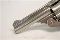 Harrington & Richardson TOP BREAK Revolver 2nd Model, 3rd Variation  .38 Caliber  NICKEL Img-4