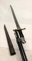 STEYR Model 1886  Kropatschek Infantry Rifle w/ Bayonet & Scabbard 