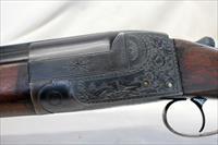 Ithaca Flues SINGLE BARREL TRAP Model Shotgun  12Ga  GRADE #4  Engraved  C&R ELIGIBLE Img-8