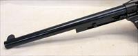 Hi Standard W-102 DOUBLE NINE Longhorn revolver  .22LR  9 Barrel  Single Action Img-4