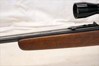JC HIGGINS Model 42 (Marlin Model 80) Bolt Action Rifle ~ .22 S L LR ~ 22" Barrel ~ Bushnell SPORTVIEW Scope