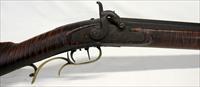 RICKETS / LEMAN Percussion Rifle .36 caliber - HEAVY - Double Triggers - LANCASTER, PA