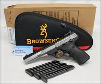 Browning BUCKMARK target pistol  .22LR  BOX & 4 Magazines Img-1