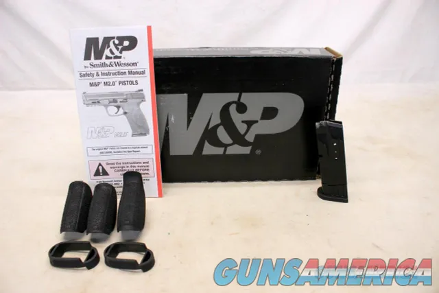Smith & Wesson M&P 2.0 semi-automatic pistol APEX TRIGGER 9mm Box & Extras
