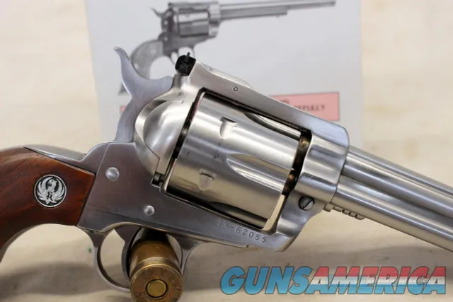 1977 Ruger NEW MODEL BLACKHAWK Revolver .357 Mag STAINLESS 4.75"